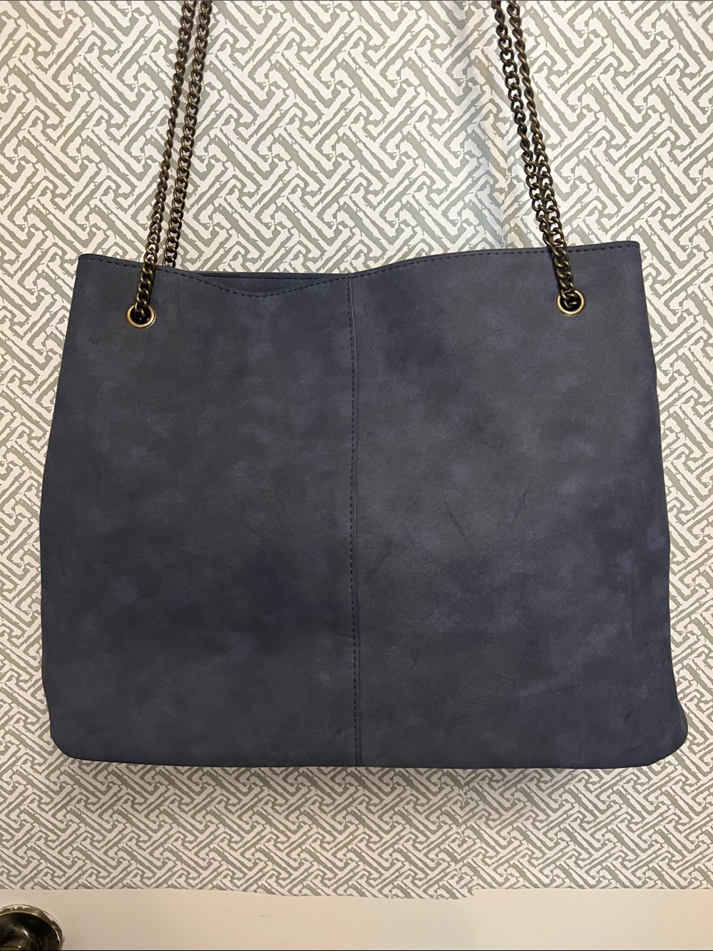 Universal Thread Navy Chain-Handle Tote - Picture 5 of 11